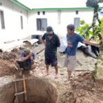 Satgas TMMD ke-127 Kodim 1305/Buol Tolitoli Genjot Pembuatan Sumur Program TNI Manunggal Air Bersih di Desa Oyom