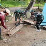 Satgas TMMD 127 Kodim 0430/BA Terus Kebut RTLH Rumah Ibu Suwarti, Progres Capai 65 Persen