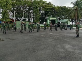 Dipimpin Pasi Ops, Prajurit Kodim 1005/Barito Kuala Tingkatkan Kesiapan Lewat Hanmars