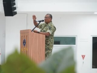 Kapoksahli Pangdam Iskandar Muda Tanamkan Wawasan Kebangsaan di Kampus UTU