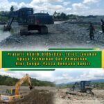 Kodim 0105/Abar Bangun Tanggul Pengalihan Arus di Lokasi Rawan Banjir