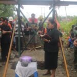 Warga Desa Bobo Gelar Doa Bersama Sambut Pembangunan Jembatan Gantung Garuda