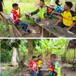 Babinsa Koramil 08/Arongan Lambalek Laksanakan Komsos Bersama Warga Desa Ujung Simpang