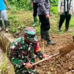 TNI dan Masyarakat Bahu-Membahu, Saluran Irigasi Desa Tabihi Siap Dukung Pertanian