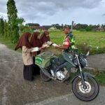 Babinsa Jaya Ajak Siswa Gemar Membaca Lewat Motor Pintar