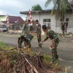 Satgas TMMD Jadikan Kebersihan Bagian dari Pengabdian