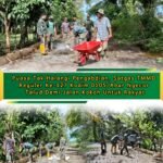 Gotong Royong TNI dan Warga Bangun Talud Penahan Longsor