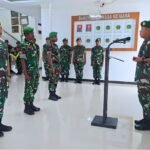 Korps Raport Pindah Satuan, Dandim 1808/Mansel Tekankan Loyalitas dan Tanggung Jawab