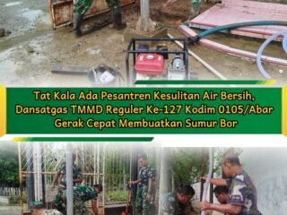 Lima Titik Sumur Bor TMMD, Bukti Komitmen TNI untuk Rakyat