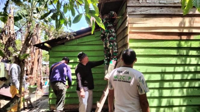 
Jajaran Korem 012/TU Tingkatkan Kualitas Hunian Warga Lewat TMMD ke-127