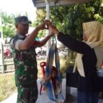Babinsa Koramil 05/Panga Dampingi Penimbangan Balita di Desa Alue Tengoh