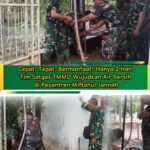 Perencanaan Matang Buahkan Hasil, Sumur Bor Tuntas Dua Hari