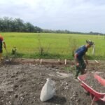 Progres Signifikan, Talut Penahan Timbunan Dikerjakan Presisi