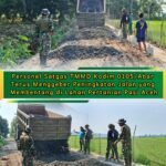 Satgas TMMD Pacu Penimbunan Sirtu Demi Jalan Lebih Kokoh