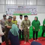 Kodim 0421/LS Berikan Santunan Anak Yatim di KDKMP Marga Agung