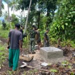 Finishing Sumur Capai 65 Persen, Satgas TMMD 127 Kodim 1804/Kaimana Fokus di Rumah Penerima Manfaat