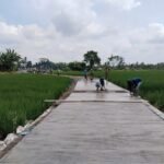 Gotong Royong Rabat Beton di Bulan Puasa, Semangat Tak Pernah Surut