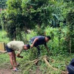 Pembersihan Jalan Gardenia, Satgas TMMD 127 Wujudkan Lingkungan Bersih dan Nyaman