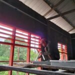 TMMD Ke-127 Kodim 1618/TTU Percepat Penyelesaian Plafon RKB, Pendidikan Perbatasan Makin Nyata