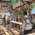 Bhabinkamtibmas dan Satgas TMMD Kompak Bangun Harapan Baru di Pesisir Kendari