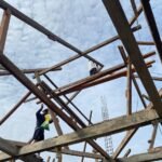 Satgas TMMD ke-127 Kodim 1305/Buol Tolitoli Lanjutkan Pembangunan Mesjid di Dusun Ogomolobu