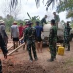 Target 100 Persen, Satgas TMMD 127 Percepat Penyelesaian Gorong-Gorong Titik 2