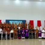 Bangun Harmoni Lintas Iman, Dandim 1302/Minahasa Misa Syukur Bersama Pemkab Minahasa.