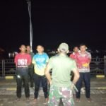 Temaram Malam Jadi Saksi Soliditas Satgas TMMD 127 Kendari