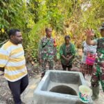 Dandim 1804/Kaimana Tinjau Progres Sumur TMMD 127 di Kampung Sisir, Capai 88 Persen
