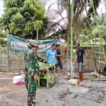Anggota Satgas TMMD 127 Tuntaskan Sumur Bor Titik 2, Air Sudah Mengalir