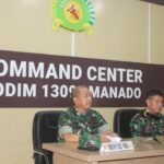 Kodim 1309/Manado Sambut Kedatangan Tim Wasrik Kodam XIII/Merdeka.