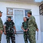 Dandim 1310/Bitung Dampingi Pangdam XIII/Mdk, Tinjau Kesiapan Marshalling Area Yon TP 916/Makawidey di Rusunawa Tangkoko Bitung