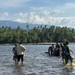 Demi TMMD 127, Dandim 1804/Kaimana Tempuh Jalur Perairan Menuju Kampung Sisir