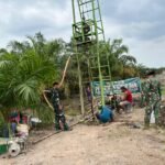 Satgas TMMD 127 Kodim 0430/BA Kejar Target Pembangunan Sumur Bor Titik 3