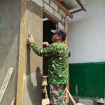 Kerja Presisi Satgas TMMD 127 Kodim Sampit dan Warga Wujudkan MCK Kokoh dan Tahan Lama