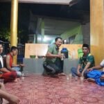 Hangatnya Malam Ramadhan, Satgas TMMD 127 Gelar Komsos Bersama Warga