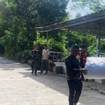 Meski Cuaca Mendung, Pengerjaan Jalan dan Drainase TMMD Depok Terus Dikebut