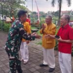 Perkokoh Sinergi Kuatkan Toleransi, Koramil Klungkung Kawal Magna Puja Di Vihara Dharma Ratna