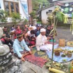 Babinsa Desa Sukawana Koramil 04/Kintamani Hadiri Upacara Ngersi Gana di Kantor Desa