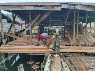 TMMD 127 Kodim 1417/Kendari Fokus Wujudkan Hunian Layak bagi Warga Pelosok