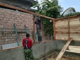 Kemanunggalan TNI-Rakyat Hadirkan Harapan Baru Lewat Renovasi RTLH