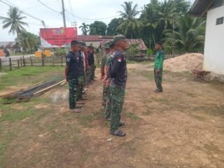 Apel Pagi TMMD 127 Perkuat Semangat dan Kemanunggalan TNI-Rakyat