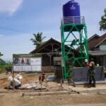 Fondasi Harapan Dibangun! TMMD Ke-127 Kodim 0421/LS Wujudkan Water Station di Tanjung Rejo