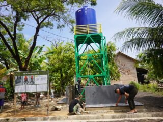 Sentuhan Akhir Water Station! Harapan Air Bersih Segera Mengalir di Tanjung Rejo
