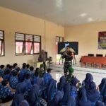 Dansatgas TMMD 127 Kodim 0430/BA Gelar Penyuluhan Narkoba di SMPN 3 Pulau Rimau Disambut Baik Para Guru