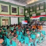 Kodim 1309/Manado Terima Pengarahan Mental, Rohani, Ideologi dan Kejuangan dari Bintaljarahdam XIII/Merdeka