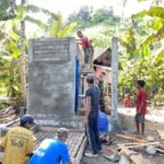 Satgas TMMD ke-127 Kodim 1305/Buol Tolitoli Laksanakan Pembuatan MCK di Desa Oyom