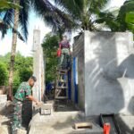 Satgas TMMD ke-127 Kodim 1305/Buol Tolitoli Percepat Pembuatan MCK untuk Warga Desa Oyom