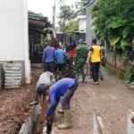 Drainase TMMD 127 Depok Hampir Rampung, Warga Sukamaju Nantikan Manfaatnya