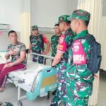 Danramil Bangli Berikan Dukungan Moril kepada Bati Tuud yang Sedang Dirawat